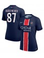 Paris Saint-Germain Joao Neves #87 Heimtrikot für Frauen 2024-25 Kurzarm